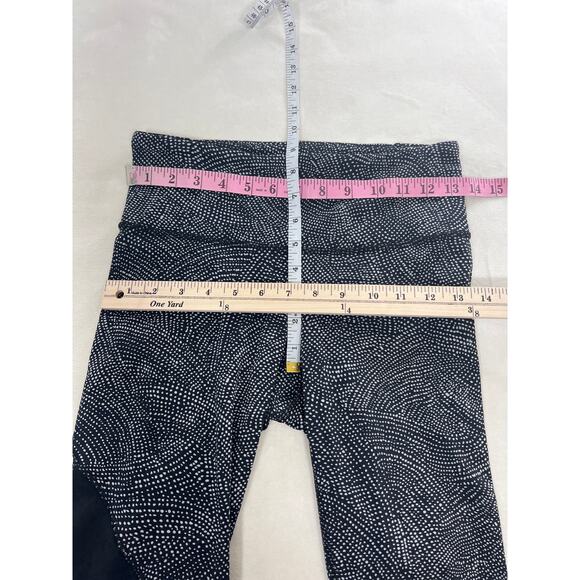 Lululemon Speed Wunder Tight Legging Women's 6 Spotted Two Tone Gym Workout - Picture 8 of 9